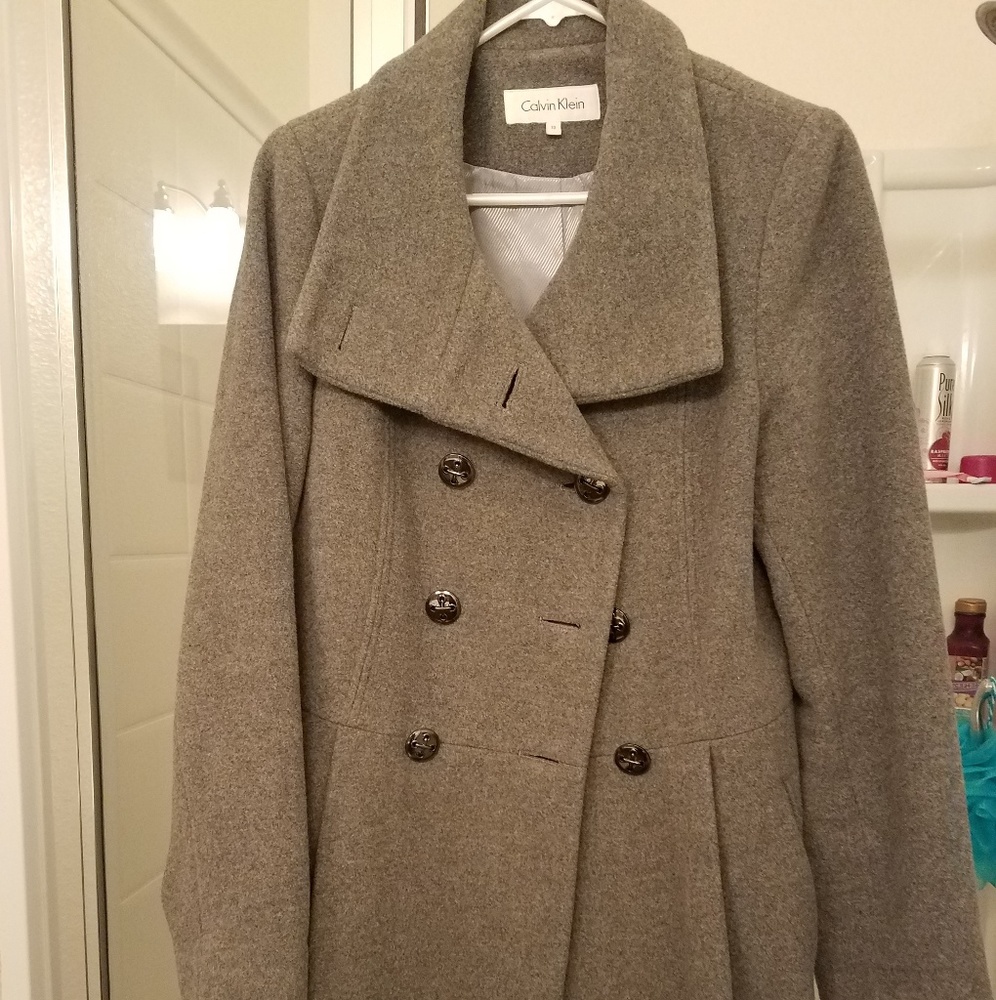 Double breasted coat